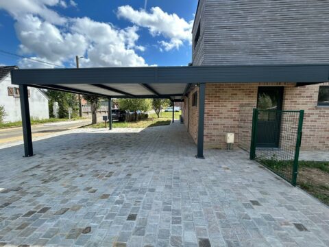 installation carport aluminium belgique